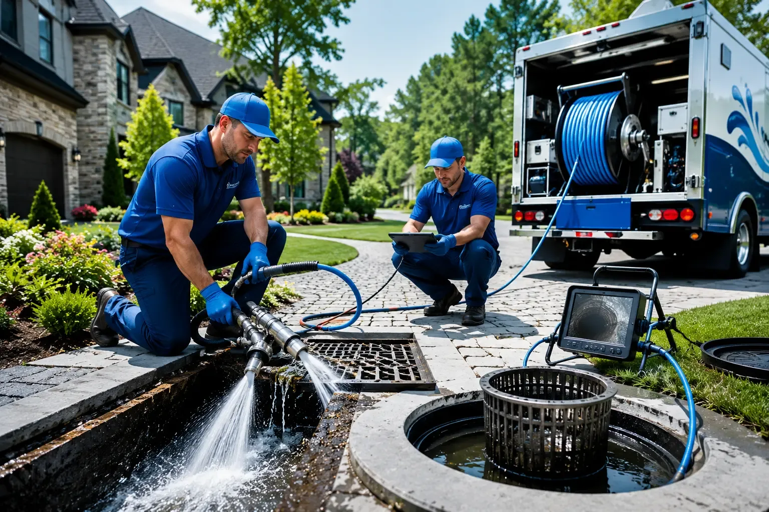 Local outdoor drain cleaning professionals in North Bend, PA